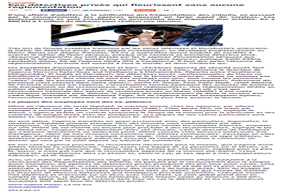 Detective privé Professionnel Maroc